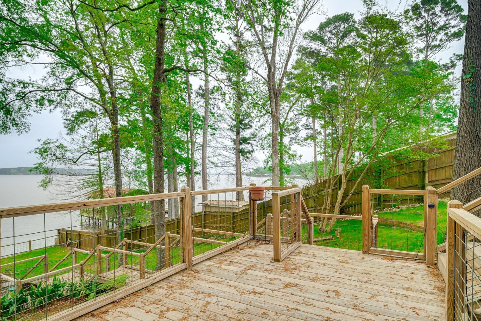 Waterfront House On Toledo Bend With Private Dock! Villa Alliance Bagian luar foto