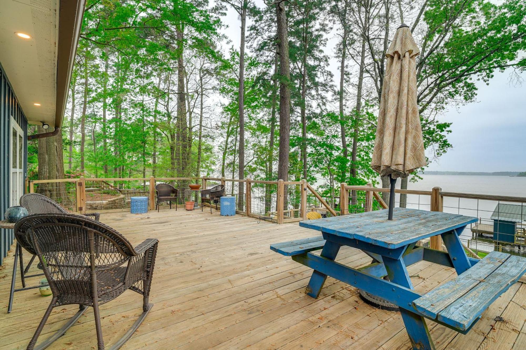 Waterfront House On Toledo Bend With Private Dock! Villa Alliance Bagian luar foto