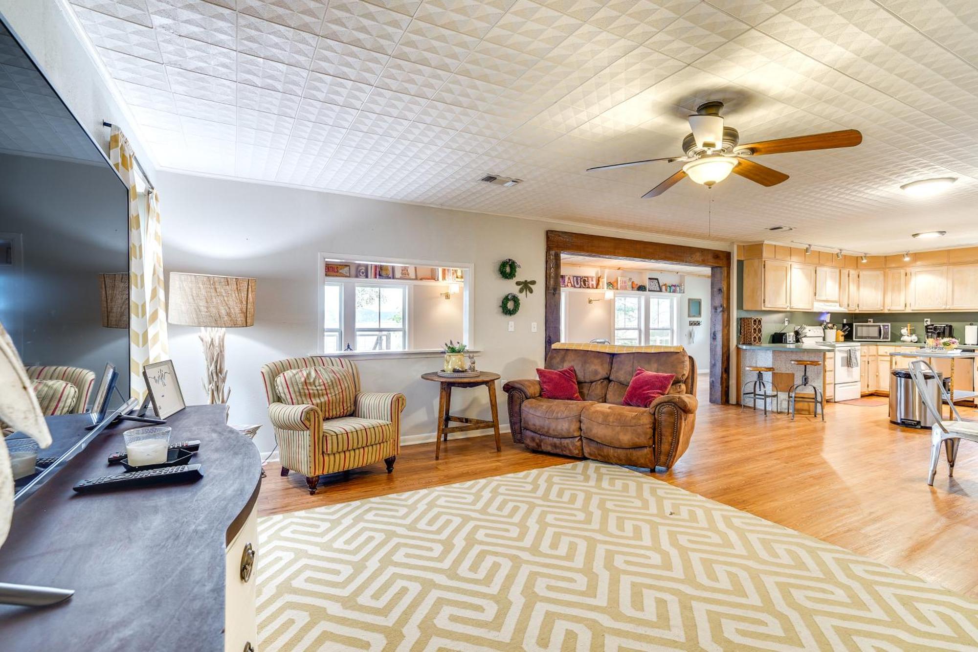 Waterfront House On Toledo Bend With Private Dock! Villa Alliance Bagian luar foto